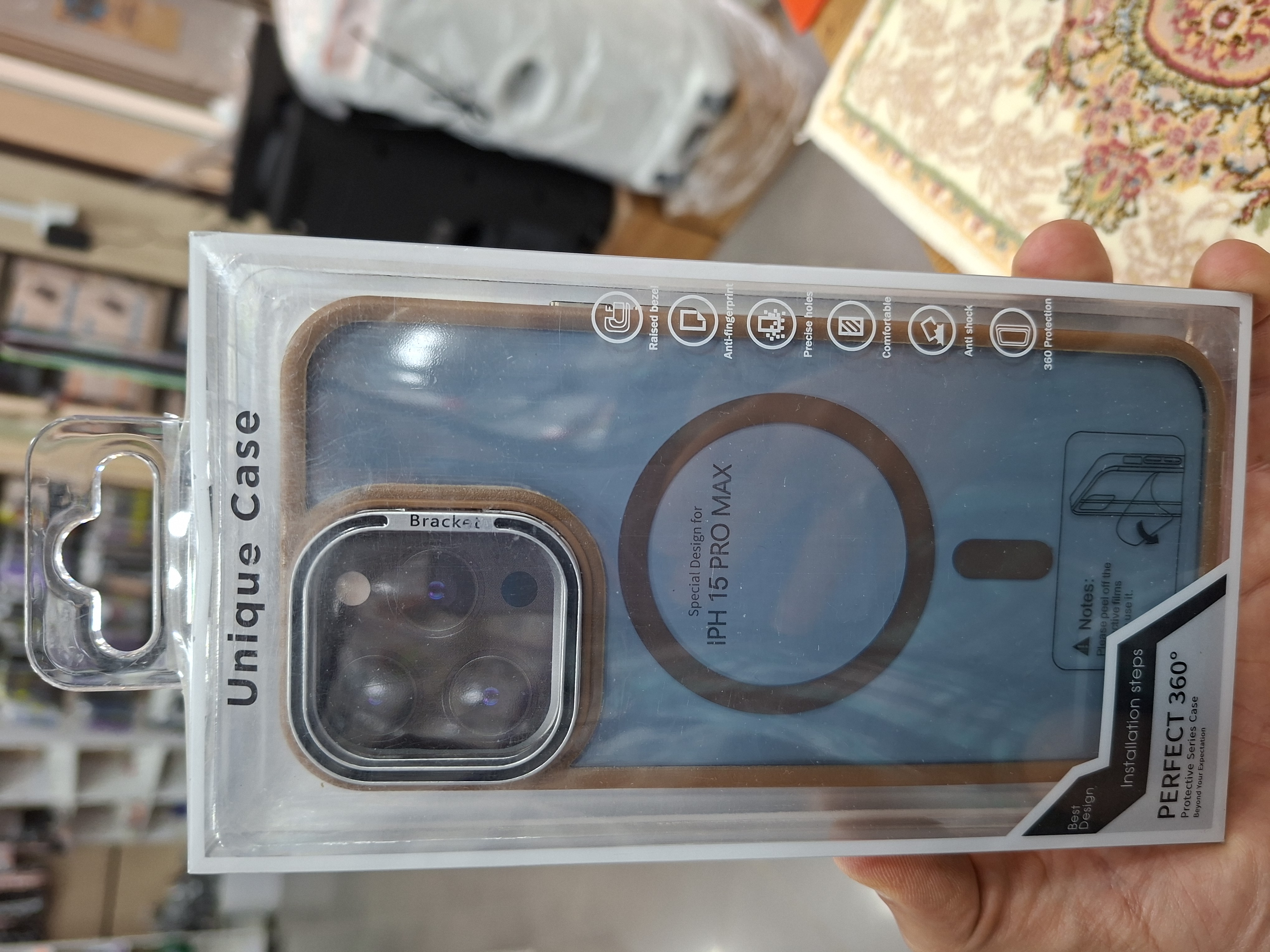 گارد آیفون 15 promax  براکت